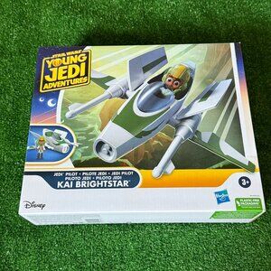 Star Wars Young Jedi Pilot Adventures Kai Brightstar & Starship Disney Toys NEW